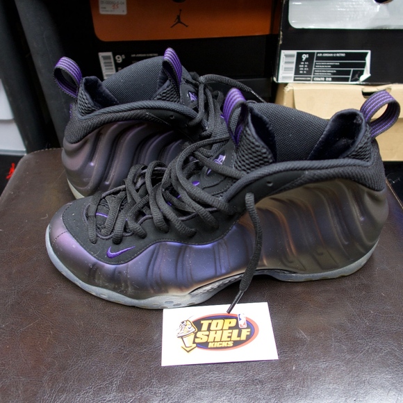 Nike Other - Nike Foamposite One eggplant  size 10 purple